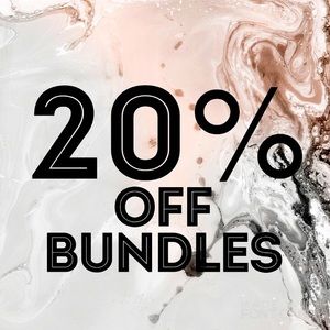 20% off when you bundle 2 or more items!